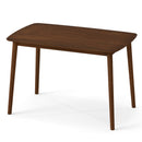 Rectangular Dining Table for 4 - Coffee Finish