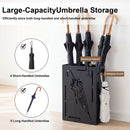 Rectangular Umbrella Stand with Removable Drip Tray