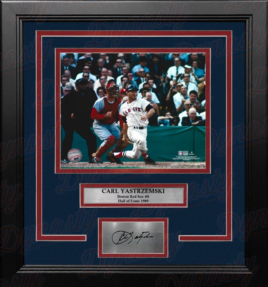 Carl Yastrzemski in Action Boston Red Sox 8