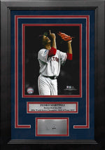 Pedro Martinez Sky Point 2004 World Series Boston Red Sox 8x10 Framed Photo with Engraved Autograph