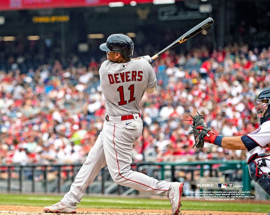 Rafael Devers in Action Boston Red Sox 8