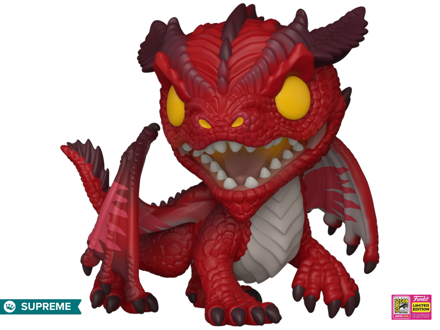 SDCC 2026 Red Dragon Wyrmling with Protector & Guaranteed Mint