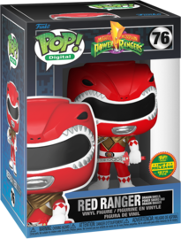 Pop! Digital: Mighty Morphin' Power Rangers- LE1875 Red Ranger Dragon Shield, Power Sword, and Dragon Dagger