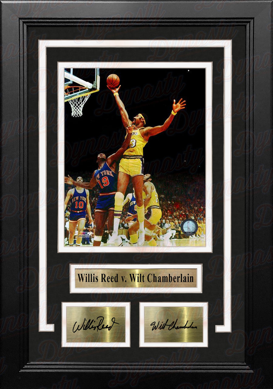 Wilt Chamberlain v. Willis Reed 8