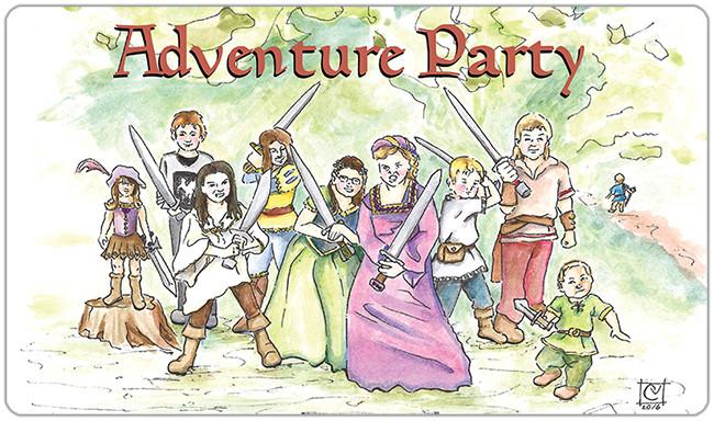 Adventure Party Playmat