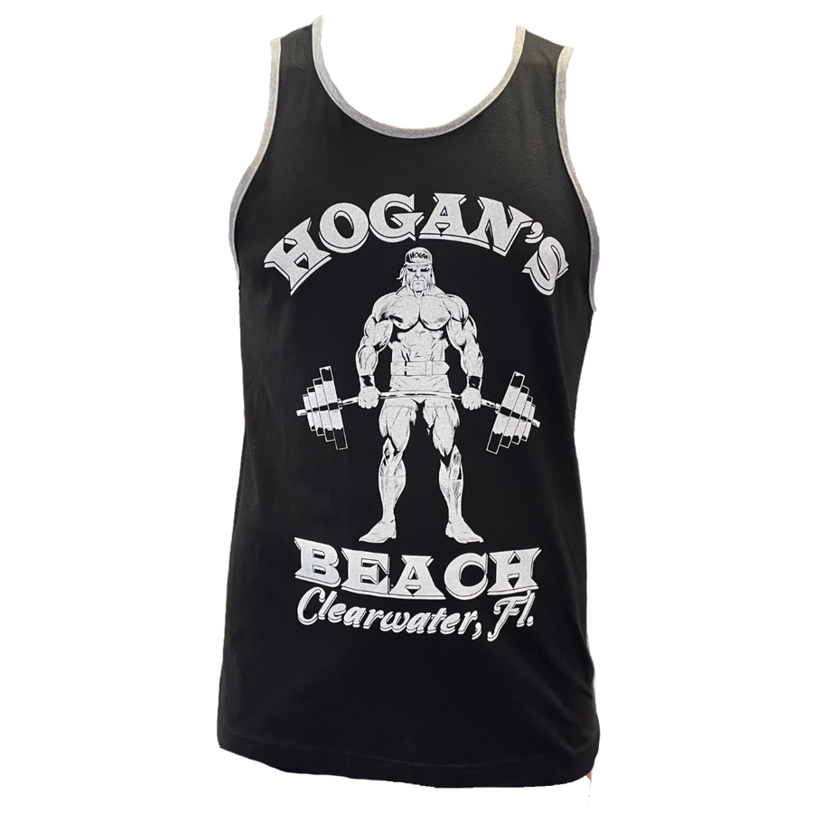 Mens Black Hogans Gym Tank Top