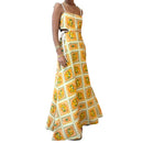 Resort Drawstring Lace-Up Casual Dress [Sizes SM-XL]