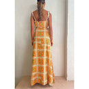 Resort Drawstring Lace-Up Casual Dress [Sizes SM-XL]