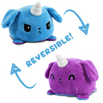 TeeTurtle Reversible Puppicorn: Purple/Blue (Mini)