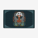 Mjolnir and Odins Raven Playmat