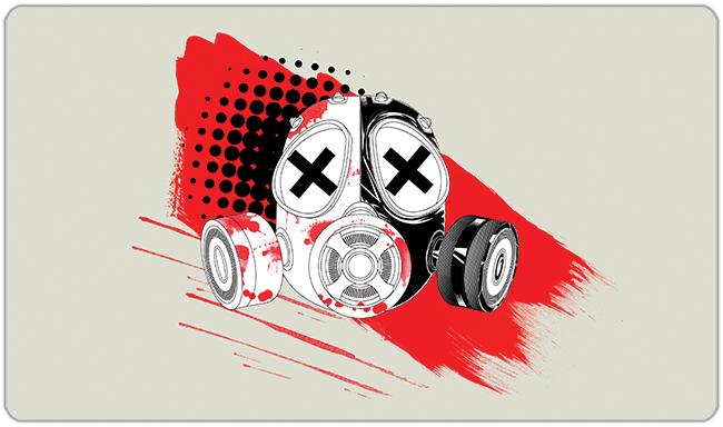 Gasmask Playmat
