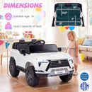 Ride on Car 24V 4WD Licensed LEXUS GX550 Electric Vehicle with Remote for Boys Girls Aged 3+