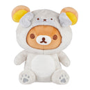 San-X Rilakkuma Original Sitting Pug Costume Plush - Medium