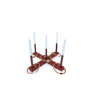 Ring Toss Game Set with 6 Rope Rings and Storage Bag