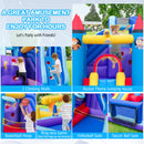 Rocket Theme Inflatable Water Slide Park