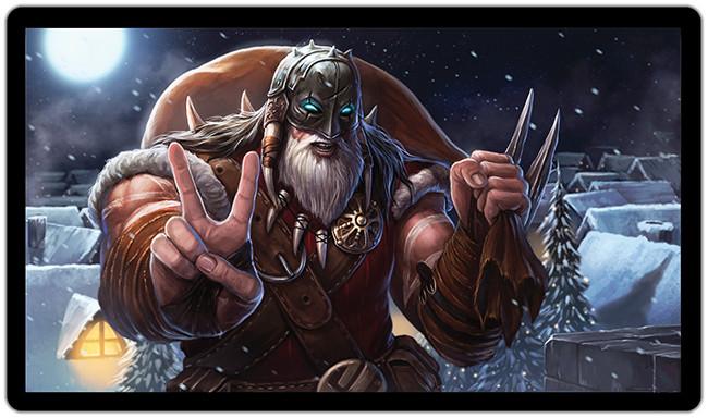 Magical Santa Playmat