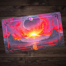 Fire Volcano Landscape Playmat