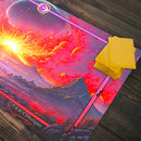Fire Volcano Landscape Playmat