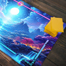 Purple Moon Landscape Playmat
