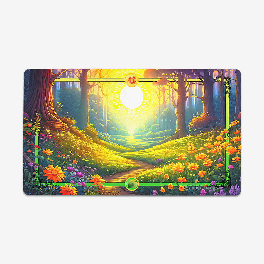 Yellow Flower Path Playmat