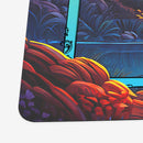 Yellow Sun and Ocean Landscape Playmat