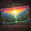 Forest Sunrise Landscape Playmat