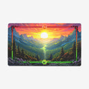 Forest Sunrise Landscape Playmat