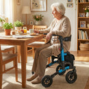 Rollator Walker for Seniors Folding Rolling Walker with Seat