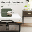 Rollaway Folding Bed with Memory Foam Mattress Made in Italy