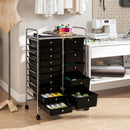 Wood Package Delivery Box with Openable Lid and Removable Shelf for Garden