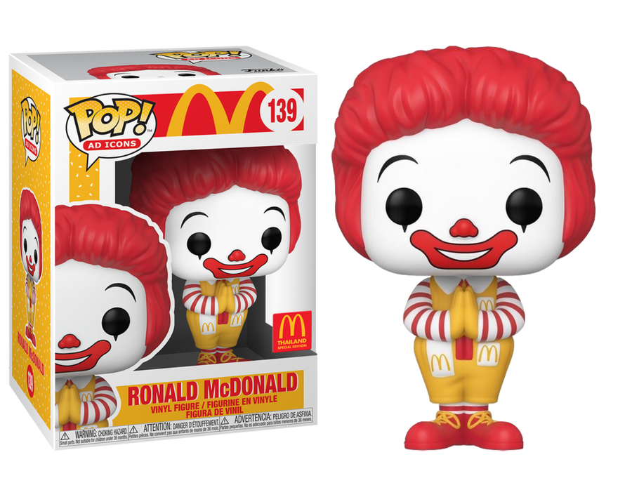Pop! Ad Icons: McDonald's - Thailand Ronald McDonald (Play House Thailand Special Edition Exclusive)