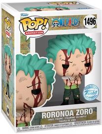 Pop! Animation: One Piece - Roronoa Zoro Special Edition (Blue and Silver)