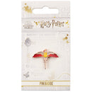 Harry Potter Fawkes Phoenix Rose Gold Plated Enamel Pin