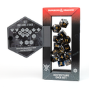 D&D Adventure Dice Set - Rogue Edition | Black 15pc Collection