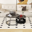 Round Coffee Table Set of 2