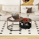 Round Coffee Table Set of 2