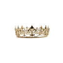 Royalty is Earned Unisex Circular Crown in Gold or Silver | Royalty Crown or Photo Prop Hair Accessory