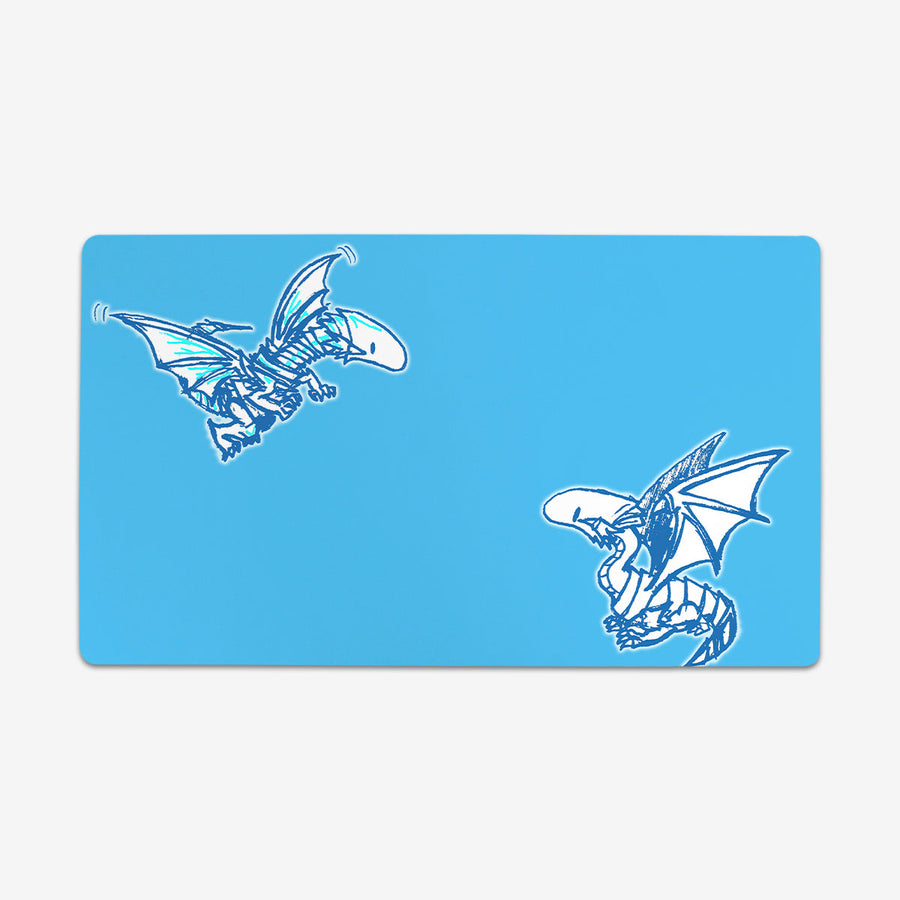 Twin Dragons Playmat