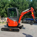 Mini Excavator 2 ton 2.5 ton Free Shipping CE Mini Bagger Mini Digger Kubota Engine Customized Crawler Farm Excavators Garden