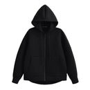 Zip Up Hoodies Women – Oversized Autumn Hooded Sweatshirt