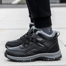 Mens Waterproof Winter Snow Boots – Warm Durable Outdoor Shoes