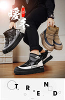 Mens Winter Ankle Boots – Warm Durable Outdoor Shoes