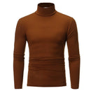 Men’s Thermal Shirt – Slim Fit High Neck Long Sleeve Winter Top