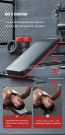 New Upgraded Multi-function Weightlifting Bench, Home Abdominal Waist Fitness Bench, Dumbbell Training Auxiliary Stool