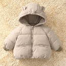 Kids Winter Down Jacket – Warm Hooded Parka for Boys & Girls