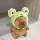 Cute Capybara Plush Toy – Hoodie with Wings Stuffed Animal Doll