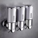 Wall-Mounted Shampoo and Soap Dispenser