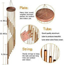 Aluminum Wind Chimes with 12 Tubes