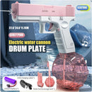 New M416 Electric Water Gun – High-Pressure Outdoor Toy with Light & Flame Effect