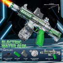 New M416 Electric Water Gun – High-Pressure Outdoor Toy with Light & Flame Effect
